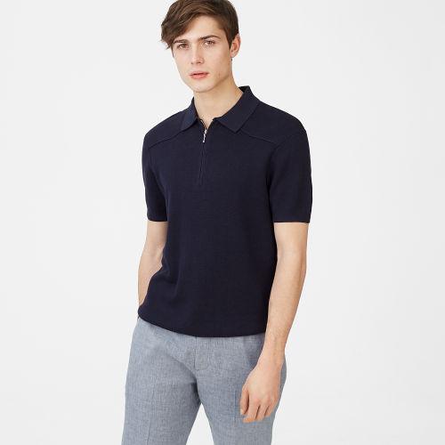 Club Monaco Color Blue Milano Polo