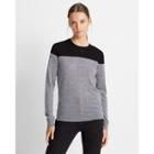 Club Monaco Grey / Black Mackenzie Merino Wool Sweater