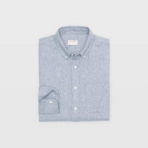 Club Monaco Color Blue Slim Jasper Shirt