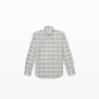 Club Monaco Color White Multi Slim-fit Pc Corded Plaid Shirt