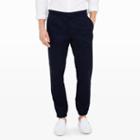 Club Monaco Color Blue Seth Cotton Jogger In Size 36x34