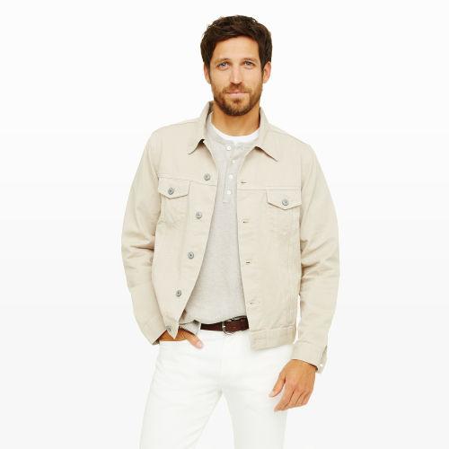 Club Monaco Color Sand Jean Shop Wayne Twill Jacket