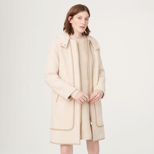 Club Monaco Color White Leanor Coat