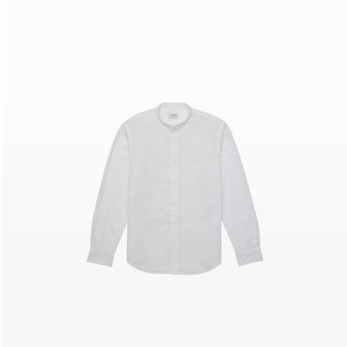 Club Monaco Color White Slim-fit Bc Texture Shirt