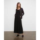 Club Monaco Wide Leg Crepe Trousers