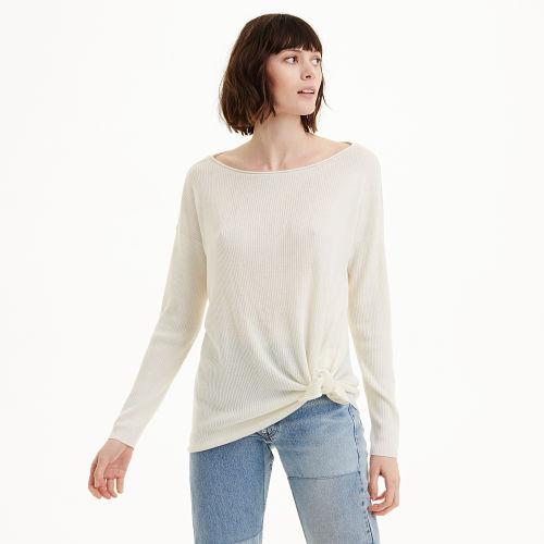 Club Monaco Color White Tiphanie Sweater