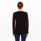 Club Monaco Color Purple Agnes Back Block Sweater In Size Xs