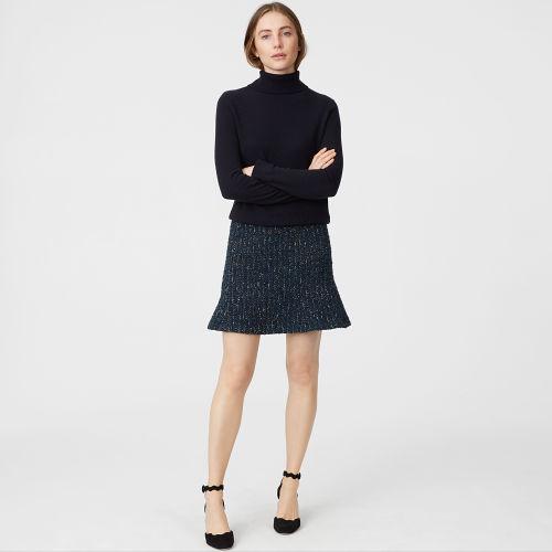 Club Monaco Color Blue Alvara Skirt