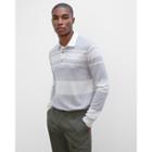 Club Monaco Long Sleeve Striped Rugby Sweater