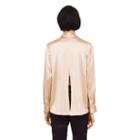 Club Monaco Color Porcelain Powder Lindsey Charmeuse Top