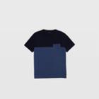 Rb Color Blue Colorblock Tee