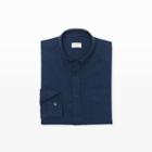 Club Monaco Color Gin Blue Slim Flannel Shirt