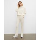 Club Monaco Wool-cashmere Ribbed Pant