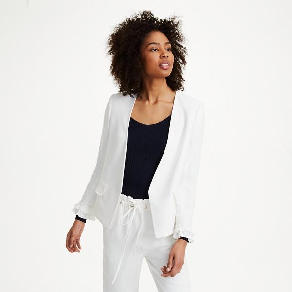 Club Monaco Blanc De Blanc Fionneh Jacket