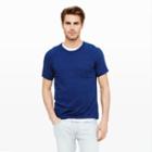 Club Monaco Color Blue Boucle Crew In Size Xl