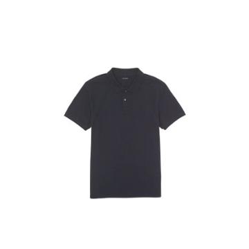 Cl Color Black Club Polo