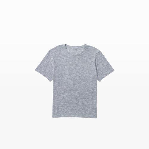 Club Monaco Color Blue Short-sleeve Melange Tee