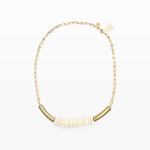 Club Monaco Color Gold Medecine Douce Charm Necklace