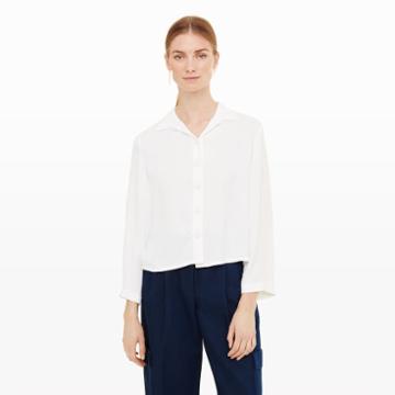 Club Monaco Collection Color White Simonettah Top