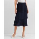 Club Monaco Pleated Tier Skirt