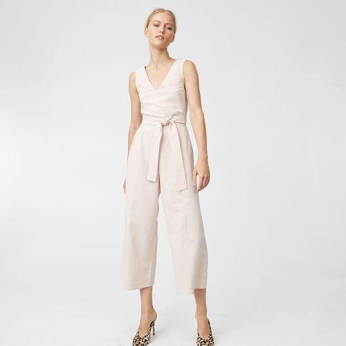 Club Monaco Color Foundation Torela Tie Jumpsuit