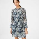 Club Monaco Navy Multi Delaynee Dress