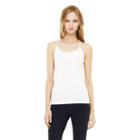Club Monaco Color White Wendy Racerback Tank In Size Xs