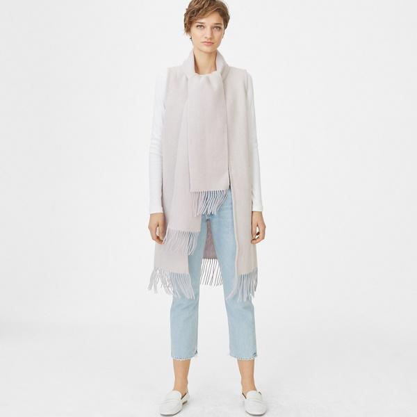 Club Monaco Taupe Isadora Wool Vest