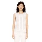 Club Monaco Color White Effie Eyelet Top
