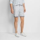 Club Monaco Color Blue Maddox 9 Shadow Palm Short