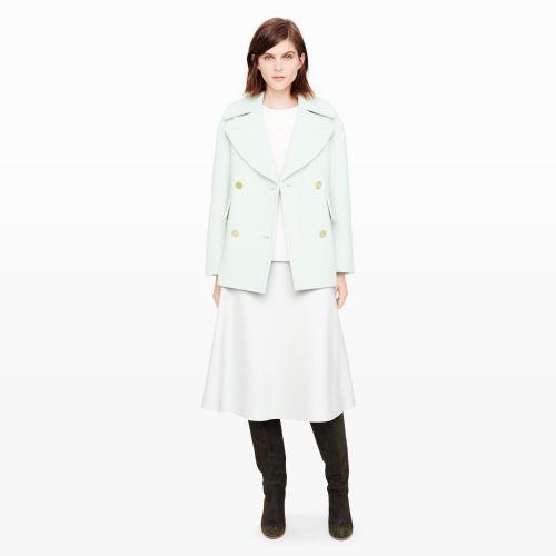 Club Monaco Color Green Valeska Coat