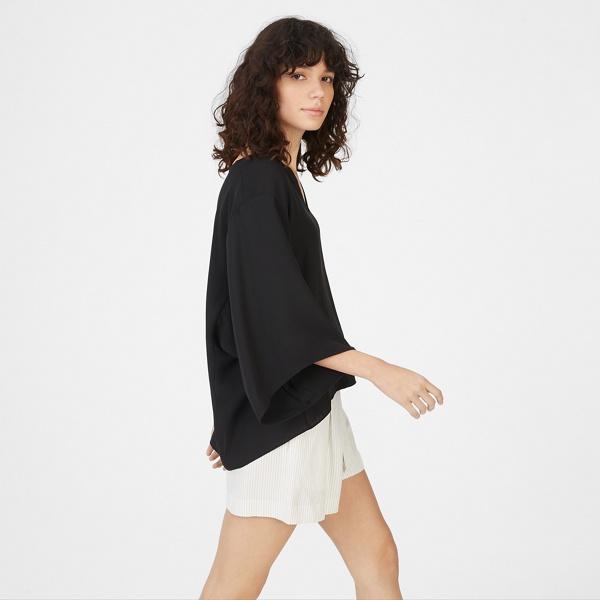 Club Monaco Black Tegen Shirt