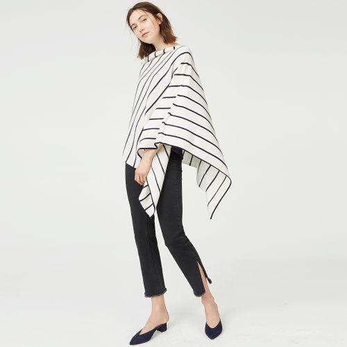 Club Monaco Color Blue Cedrika Cashmere Poncho