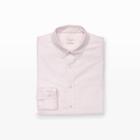 Club Monaco Color Pink Slim Oxford Shirt