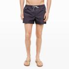 Club Monaco Color Black 4 Dot Dobby Arlen Swim Trunk