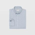 Club Monaco Color Blue Slim Double-faced Twill Shirt