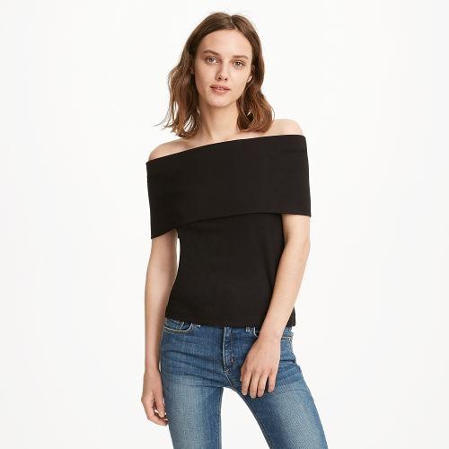 Club Monaco Color Black Kenyatta Top