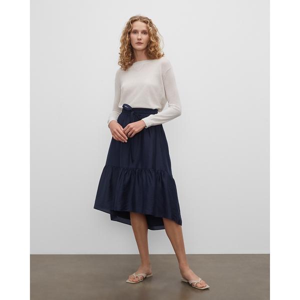 Club Monaco Tiered High Low Skirt