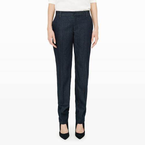 Club Monaco Color Blue Anrole Denim Trouser