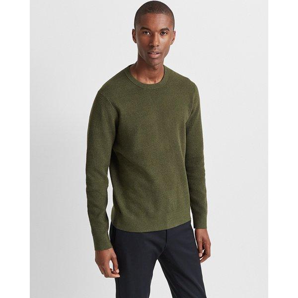 Club Monaco New Olive Ottoman Stitch Sweater