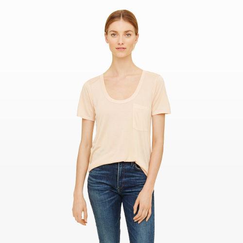 Club Monaco Color Fresh Melon Sunny Tee
