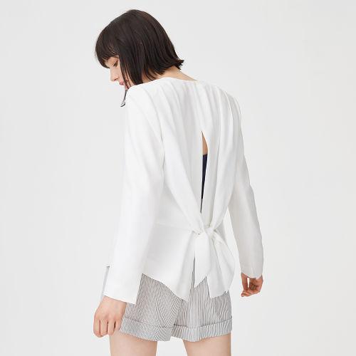 Club Monaco Color White Ursula Blazer