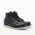 Club Monaco Color Black Red Wing 6 Classic Moc Boot
