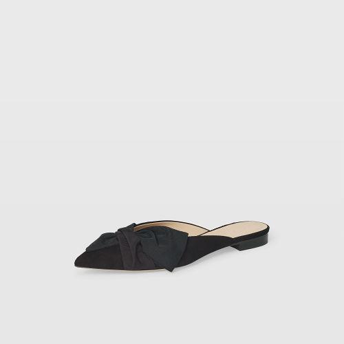Club Monaco Color Black Matie Suede Flat