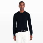 Club Monaco Color Navy/green Double-collar Merino Sweater