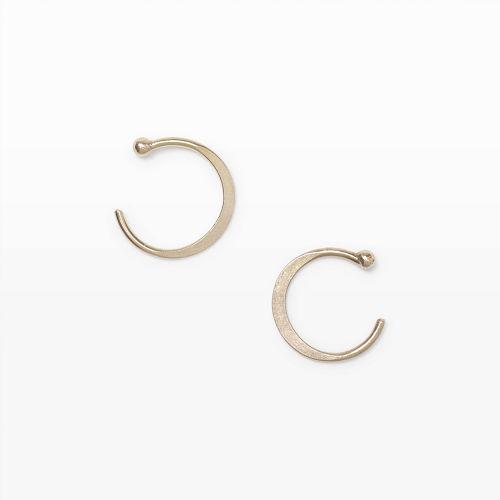 Club Monaco Color Gold Melissa Joy Manning Hug Hoops