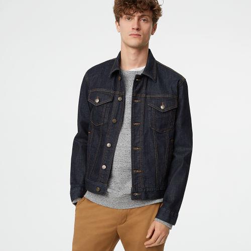 Club Monaco Dark Wash Denim Jacket