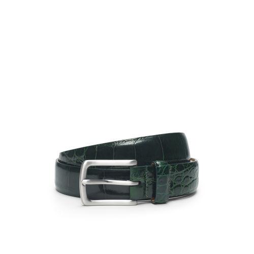 Club Monaco Color Green W. Kleinberg 1 Alligator Belt