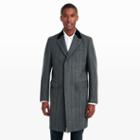 Club Monaco Color Grey Herringbone Crombie Herringbone Topcoat