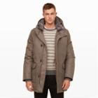 Club Monaco Color Brown Woolrich Cashmere Parka In Size Xs